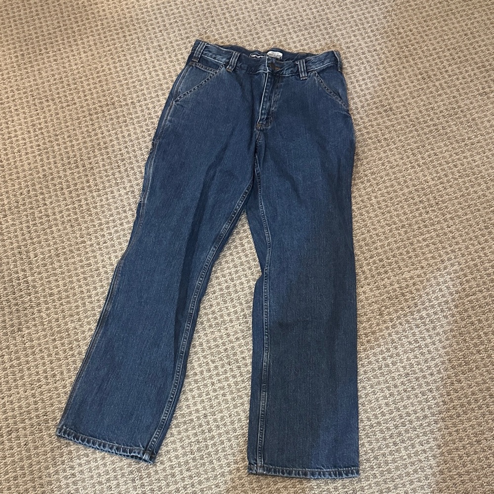 Carhartt Men's Relaxed Fit Blue Jeans